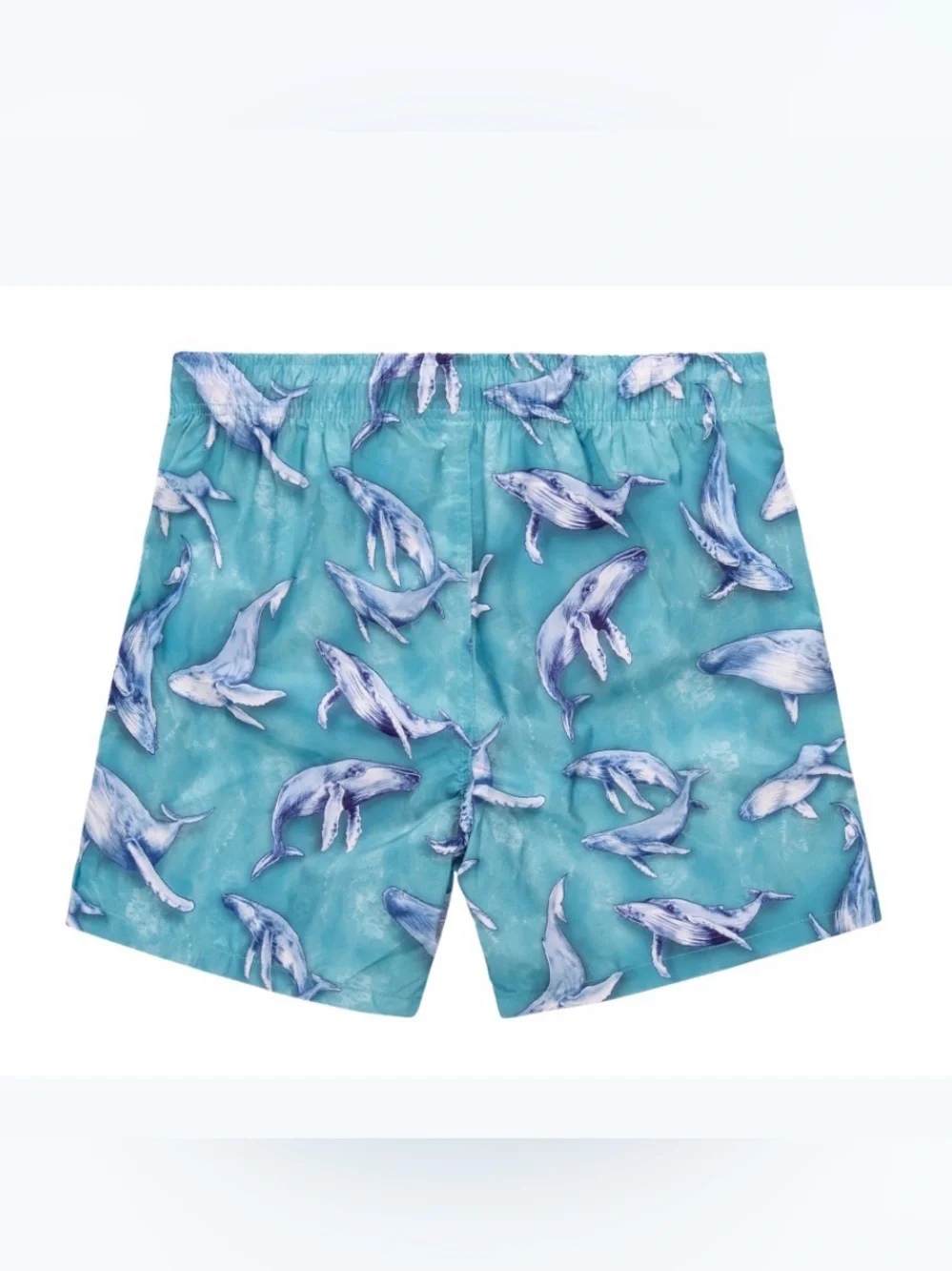 Psycho Tuna Hawaiian Whales Swim Trunks Men’s XL